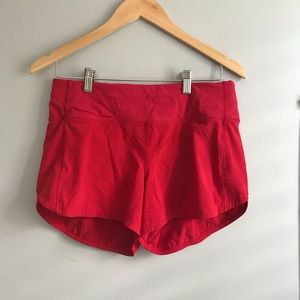 LULULEMON SPEED UP SHORTS!